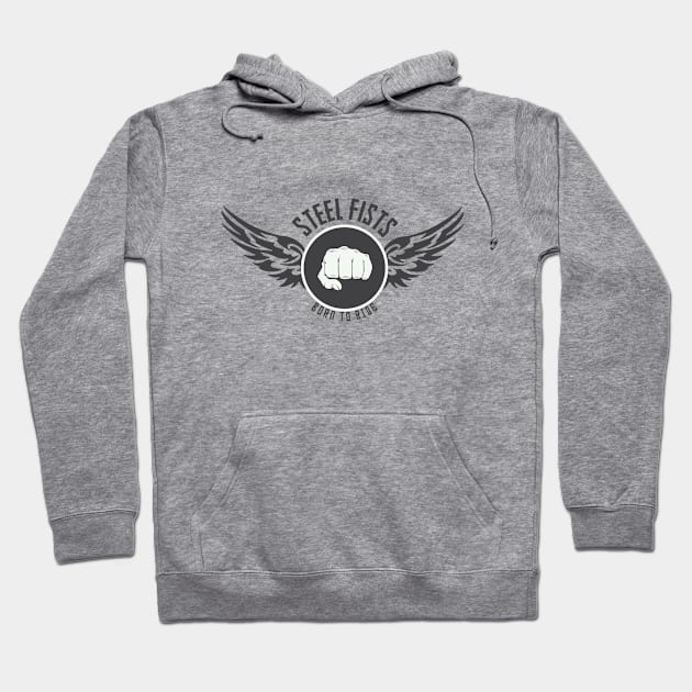 BORN TO RIDE Hoodie by Magniftee